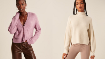 Abercrombie's New Sale Event Is Offering 30% Off Sweaters and Fleeces To Refresh Your Fall Wardrobe